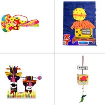 유치원 전통 의식주 장승 만들기 4종세트 어린이미술 시골놀이 박람회 추석 방과후 인사동