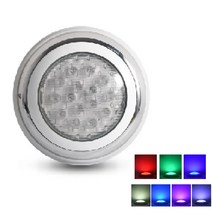12v dc led 풀 램프 18w24w36w54w rgb 스테인레스 스틸 벽 마운트 수중 수영장 조명 야외 풍경 장식 조명, 54w