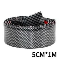bmw 에어덕트 바디킷 그릴 m패키지 스포일러탄소 섬유 고무 스타일링 도어 씰 보호 스티커 BMW F10 F20 F3, 01 5CM x 1Meter