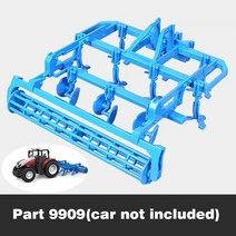 콤바인 트랙터 경운기 RC 자동차 원격 제어 농장 트랙터 농업 트레일러 LED 27MHZ 라디오 농부 합금 트럭 전자 용 선물, 15.Part 9빈티지9
