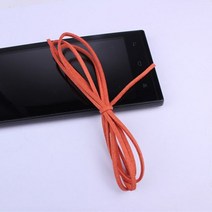 믹스 컬러풀 4-30 개 헤어 브레이드 로프 가닥 아프리카 소녀 DIY 포니테일 브레이드 여성 스타일링 액세서리 90cm, No.12 Orange 6Pcs