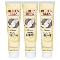버츠비 코코넛 오일 풋크림 121g 3개 Burts Bees Coconut Oil Foot Cream