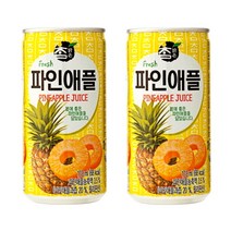 대일 참맑은 파인애플 미니캔 주스 과즙 음료수 도매 캔음료 175ml 30캔, 과즙음료, 참맑은 파인애플 175ml 30캔