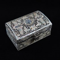 [블랙헤이즐넛]블랙 헤이즐넛 나전칠기 자개 보석함 - 외국인 친구 선물 - 돌반지 보관함 자개함 예단함