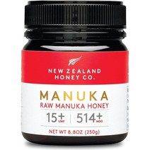 NEW ZEALAND HONEY CO 생 마누카 꿀 UMF 15+ MGO 514+ UMF 인증 249g