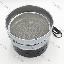 가정용로스터기 가정용 이중 레이어 커피 콩 쿨러 110V220VV 600g 급속 냉각 스테인리스 스틸 체, 03 110V  white