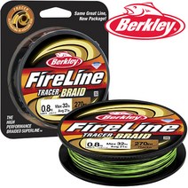 버클리 파이어라인 트레이서 브레이드 270m PE합사, 4호