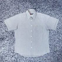 DIESEL 디젤 반팔 체크 셔츠 남방