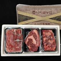 함평 나비골농협 한우선물세트 명절선물세트, 한우선물세트 실속정육세트 3호 (1kg)