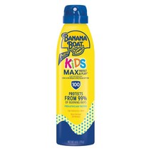 Banana Boat 키즈 맥스 프로텍트 앤 플레이 썬스크린 스프레이 SPF 100 170 g, 170g, 1개