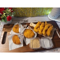 [콩꼬물꽈배기] 찹쌀 꽈배기 4개입 팥 도너츠 +콩고물 설탕제공