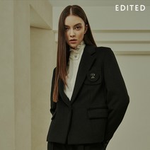 에디티드 EDITED 울 블렌딩 재킷