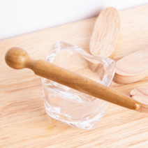 목소장 물소뿔 괄사 마사지 도구 경락, A08)장미목 펜슬 괄사, 1개