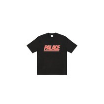 팔라스 빅로고 반팔 티셔츠 블랙 Palace GIGANTIC T-SHIRT BLACK
