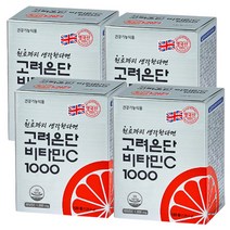 목넘김이 편안한 비타민C 1000 120정 X 1개 4개월분