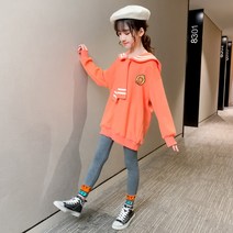 [삐삐네옷가게] 여아 주니어 세라 봄 가을 롱티 레깅스 상하 초등학생 세트