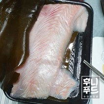 곤부지메 활광어필렛 한마리 1k / 2k 완도광어 청주코팅 다시마 숙성회, 2kg, 수제매운탕세트 구매안함