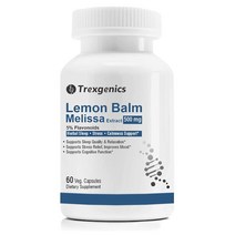 (2주문시+1)식물성 세로토닌영양제 천연 수면영양제 불면증영양제 잠잘오는영양제 체지방분해 내장지방분해 레몬밤 500mg 60캡슐, 1개, 60정