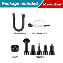 송풍기 대포 블로워 무선 낙엽 청소기 배풍기 브로워 엔진 소형 공업용 환풍기 Kamolee먼지 공기 주입기 5 인 1 다기능 충전식 마키타 18V 배터리 사용, Only Accessories Kit+AU