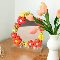 솜씨키트 클레이 플라워 탁상 거울 만들기 DIY 키트, 기본패키지