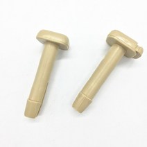 캠핑카 부품 그레이 베이지 및 블랙 헤드 레스트 패드 잠금 가이드 리테이너 클립, 03 beige