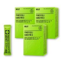 웰릿 카베자임U 소화영양제 양배추효소 13종 곡물발효효소, 105g, 3개