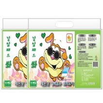 강남패드 쏴 반려견용 배변패드 레몬향 100매, 2개