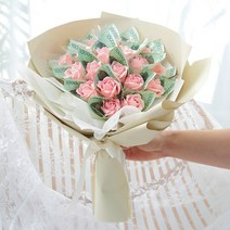 마즈영 돈꽃다발 부모님 환갑 칠순 팔순 생신 졸업식 꽃다발, 20송이, 코랄핑크
