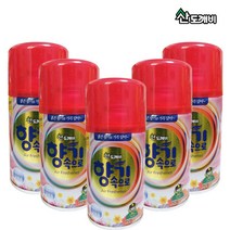 산도깨비 리필형 에어프레셔 향기속으로 향캔 290ml x 택일 5개, 블랙체리향x5개