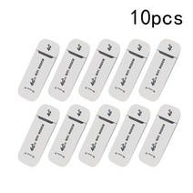 인터넷 라우터 와이파이 usb 150mbps 모뎀 스틱 휴대용 무선 wifi 어댑터 w, 10개