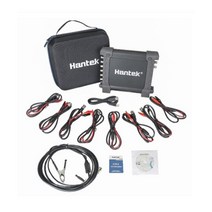 오슬로스코프 Hantek1008c 자동차 오실로스코프 DAQ 프로그래밍 가능 발전기 핸드 헬드 8 채널 USB 자동 점화 프로브 포함, 1008C(with HT25)