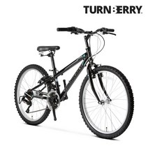 [반짝세일+완조립비 반값] 턴베리 M24 21단 24인치 MTB 자전거 초등학생 어린이자전거 어린이선물, 민트, 완조립(98%)