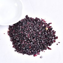 수석 돌 자연석 소장품 50g 100g 천연 크리스탈 자갈 표본 로즈 쿼츠 자수정 홈 데코 다채로운 수족관 치유, 08 Garnet_03 30g