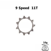 선샤인 도로 자전거 플라이휠 Cog 8 9 10 11 12 속도 13T Freewheel 부품 호환 시마노 SRAM 스프로킷 치아, MTB 9S 11T, 1개