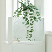 블리 미니 400 아쿠아 유리가림막 칸막이 인테리어파티션 SH22040, 400A_화이트_22040