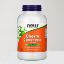 나우푸드 체리 농축물 체리나무 체리세이지, 세인트존스워트 250정
