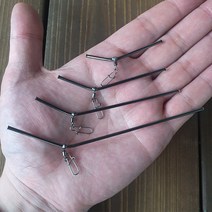 유동형 파이프편대 스네이크천칭 원투낚시 자작채비, 원샷 파이프편대 12cm