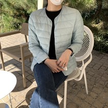 (KC인증/당일발송/사은품) 여성 경량패딩 다운 100% 자켓 라운드 V넥 투웨이 (8컬러)