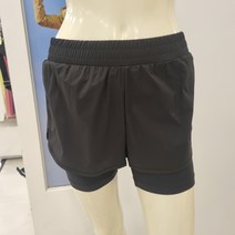 르까프 [온&오프라인 인기상품] 부드러운 터치감의 우븐팬츠와 신축성이 뛰어난 와플 트리코트 3부 반바지레깅스
