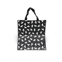 IKEA 38x15x42cm 헤스타게 블랙 가방 장바구니 종이봉투 단체선물 쇼핑백제작