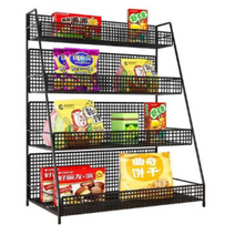 PC방 스낵선반 진열대 컵라면 정리대 과자 마트, 1개, 3층 매체(검은색)