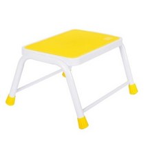 계단 사다리 1단 옐로우 MI-L90S1, 4개