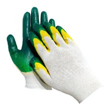 DK KC인증 청이중코팅장갑 100켤레 고급 개별포장 13게이지 이중청 반코팅, 1set