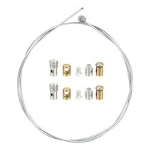 스즈키 가와사키 혼다 스틸 와이어 오토바이 비상 스로틀 케이블 수리 키트 유니버설 용 LEEPEE