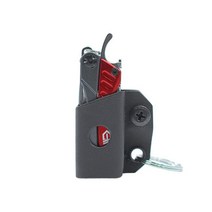 Clip & Carry Kydex GERBER DIME/LEATHERMAN SQUIRT PS4용 멀티 툴 칼집 및 ALOX를 포함한 일부 VICTORINOX 모델용 - 미국 제조, Black