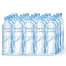 동원 샘물 무라벨, 500ml, 50개
