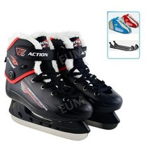 스피드스케이트 아이스 하키 피겨스케이트 쇼트트랙 내피분리 블랙 핑크 2종 링크 레슨 강습, 41, 숏스케이트