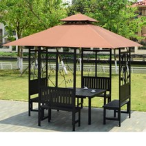 DIPYLON 파고라 조립식원두막 원두막 옥상 테라스정자, H