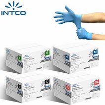 니트릴 식품용 장갑 고무장갑 100매x10팩 사이즈4종, 소형(S), 소(S)