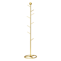 3종 심플 철재 골드 스탠드 미니 행거 소형 긴옷 옷가게 코트랙, U 화이트